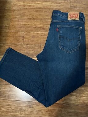 Levi's Men's Deep Indigo Straight-Leg Jeans